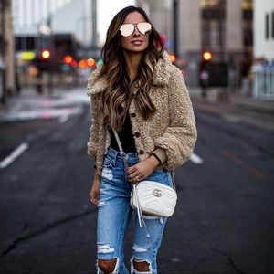 Tularosa Bradlee Teddy Jacket Coat 